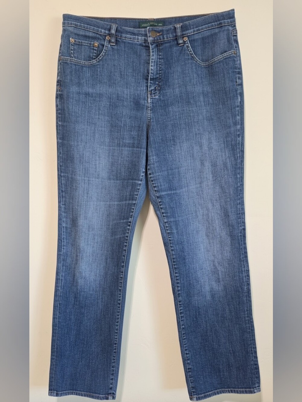 LRL Lauren Jeans Co Ralph Lauren Straight Leg Jeans 14W Medium Wash Classic